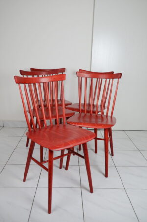 IRONICA Thonet židle – červené